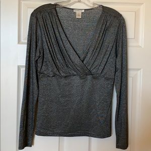 Harold’s Metallic Blouse